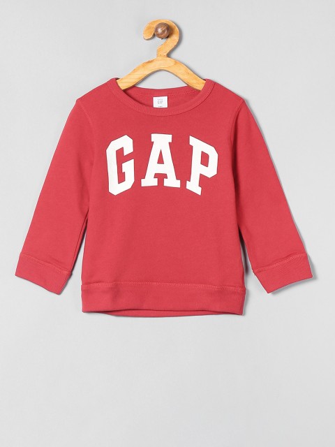 

GAP Boys Red Solid Sweatshirt