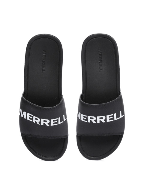 

Merrell Men Black Printed Sliders