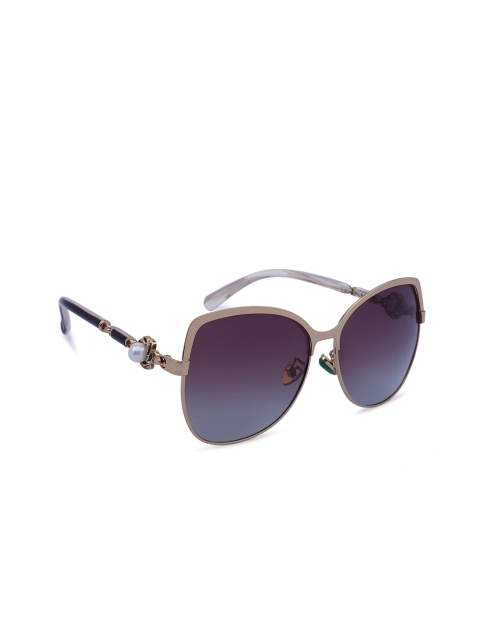 

MARC LOUIS Women Cateye Sunglasses ML136, Brown