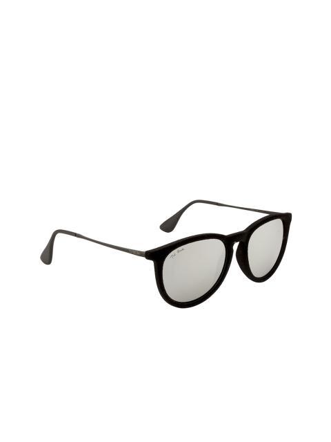 

Ted Smith Unisex Round Sunglasses TS-1161S, Silver