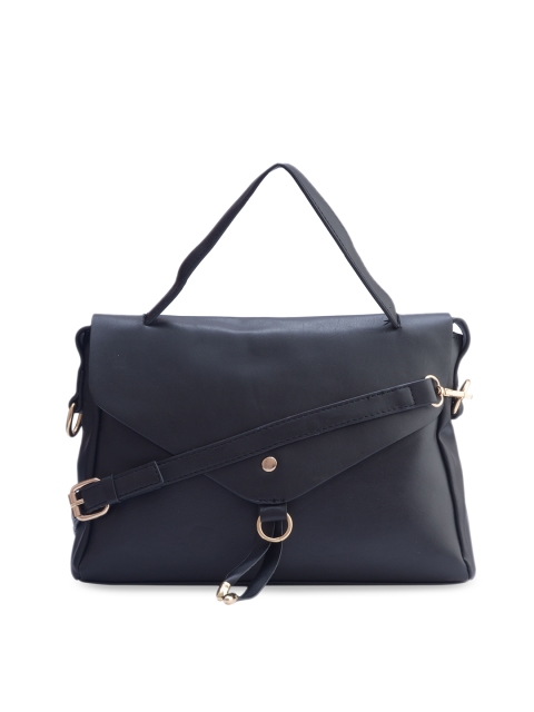 

LEGAL BRIBE Women Black Solid Satchel