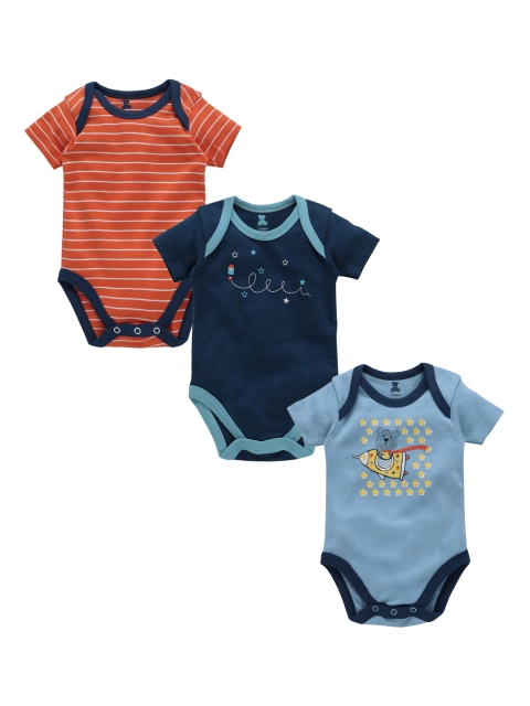 

I Bears Kids Pack of 3 Bodysuits, Multi