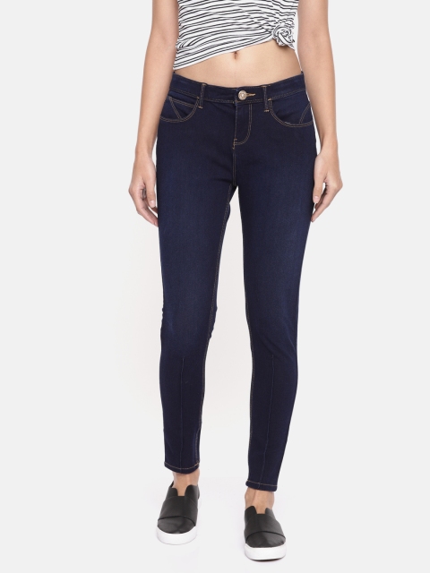 

Jealous 21 Women Navy Blue Hottie Slim Fit Mid-Rise Clean Look Stretchable Jeans