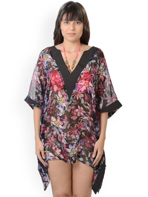 

Da Intimo Women Multicoloured Printed Kaftan Cover-Up Dress DIS-166-N, Multi