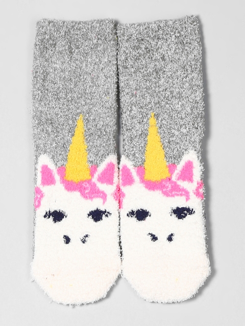

GAP Girls Grey Cozy Unicorn Socks