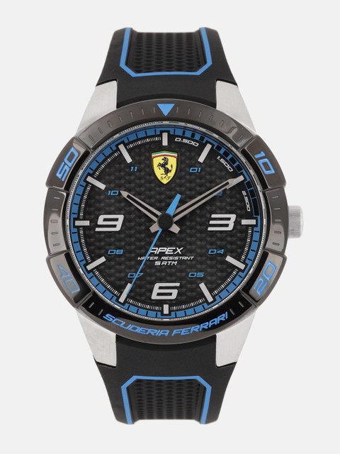 

SCUDERIA FERRARI Apex Men Black Analogue Watch 830632