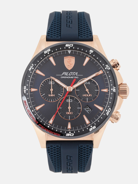 

SCUDERIA FERRARI Men Blue Analogue Watch 830621