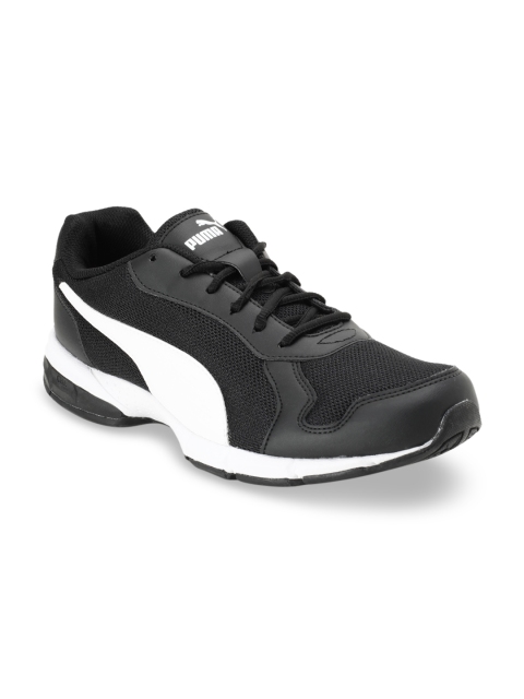 

Puma Men Black Mesh Mid-Top Running Shoes