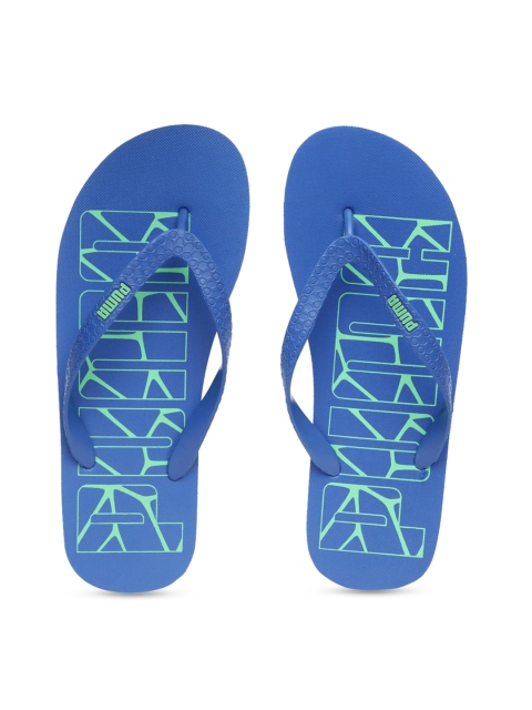 

Puma Unisex Blue Printed Thong Flip-Flops