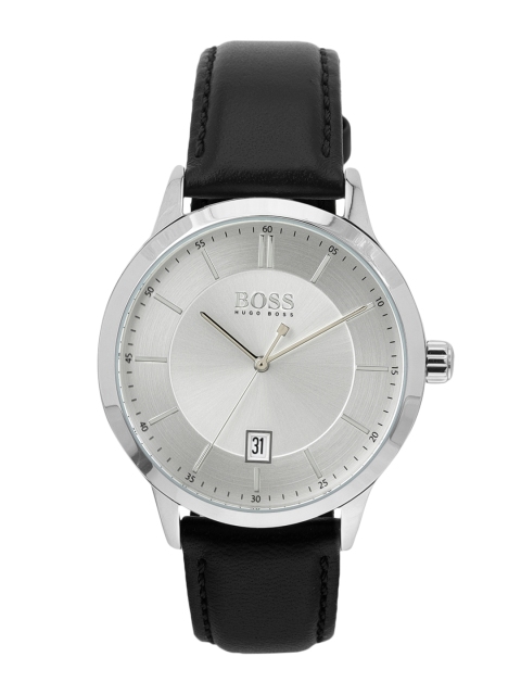 

Hugo Boss Men Silver-Toned Analogue Watch 1513613