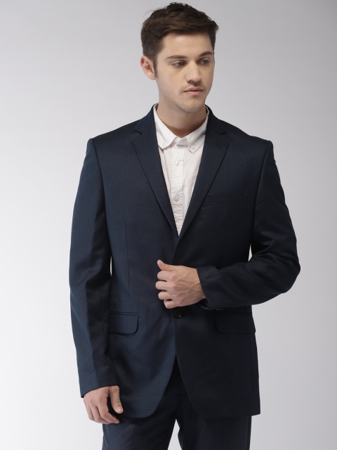 

Raymond Men Blue Regular Fit Single-Breasted Formal Blazer