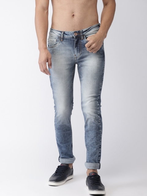 

Flying Machine Men Blue Jackson Skinny Fit Low-Rise Clean Look Stretchable Jeans