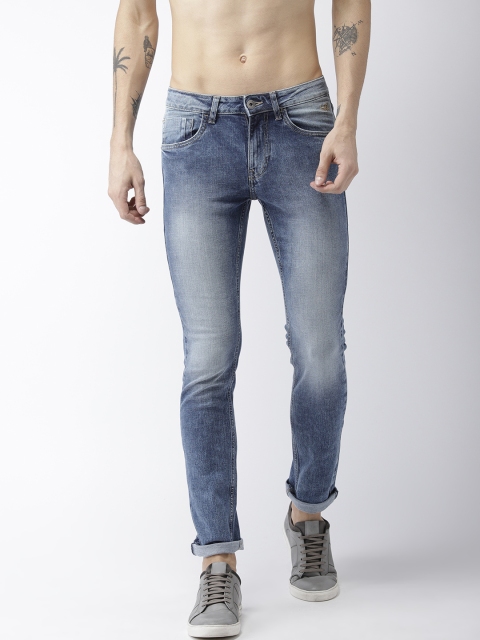 

Flying Machine Men Blue Skinny Jackson Fit Low-Rise Clean Look Stretchable Jeans