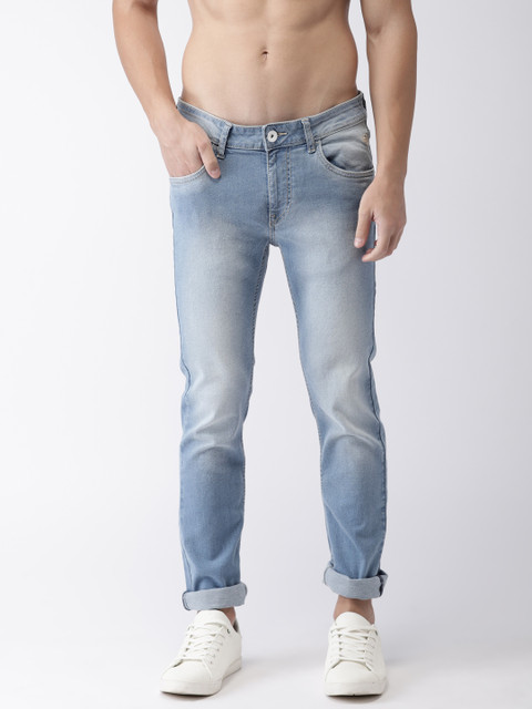 

Flying Machine Men Blue Jackson Skinny Fit Low-Rise Clean Look Stretchable Jeans