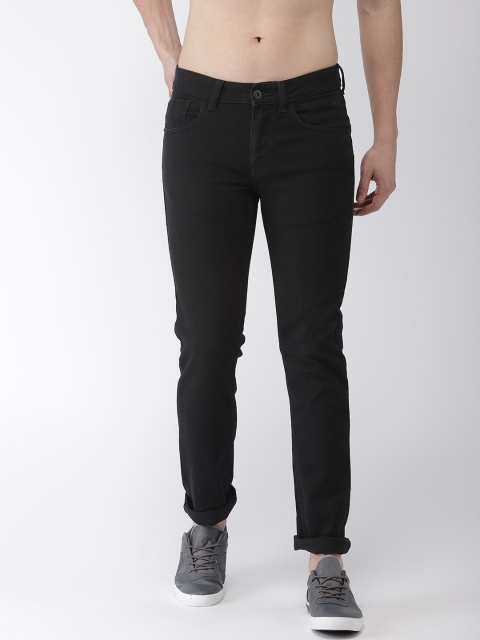 

Flying Machine Men Black Jackson Skinny Fit Low-Rise Clean Look Stretchable Jeans
