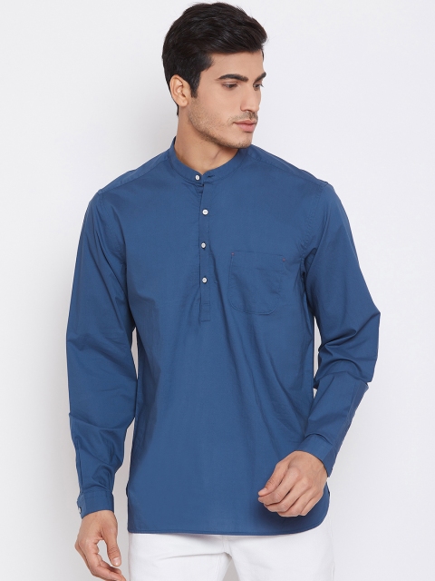 

Blackberrys Men Blue Slim Fit Solid Casual Shirt
