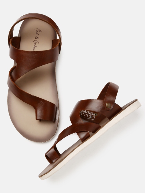 

Mast & Harbour Men Tan Sandals