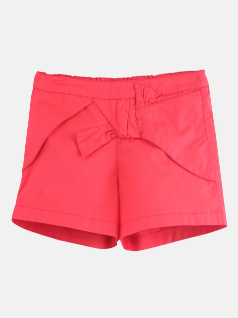 

Beebay Boys Pink Solid Regular Fit Regular Shorts