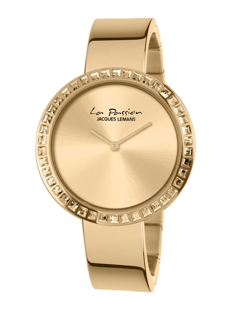 

Jacques Lemans Women Gold-Toned Analogue Watch LP-114C