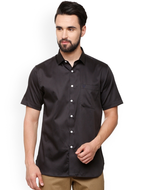 

Allen Solly Men Brown Regular Fit Solid Casual Shirt