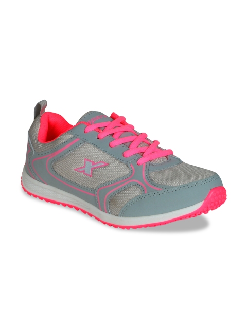 

Sparx Women Grey & Pink Running Shoes