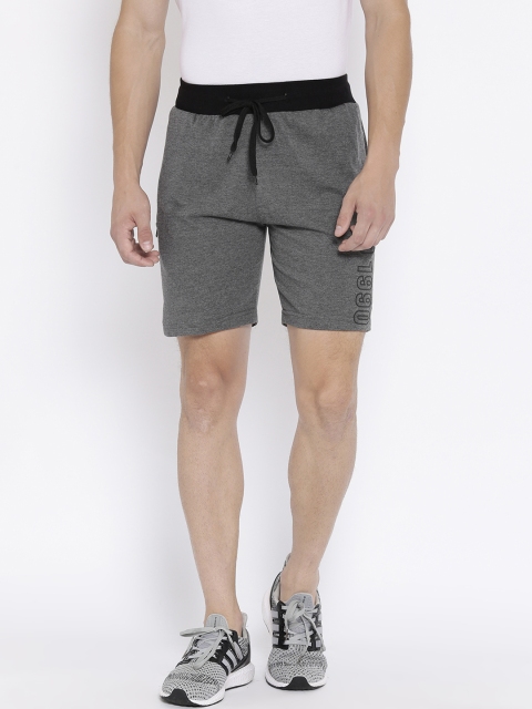 

Duke Men Grey Solid Regular Fit Regular Shorts