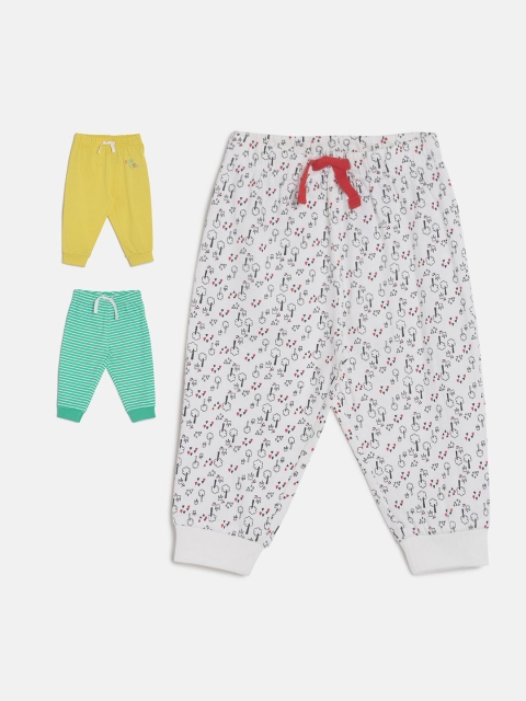 

MINI KLUB Boys Multicoloured Pack of 3 Joggers, Multi