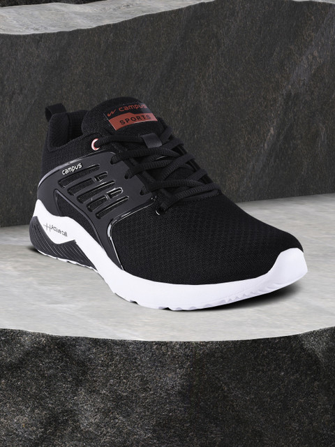 

Campus Men Black Running Shoes