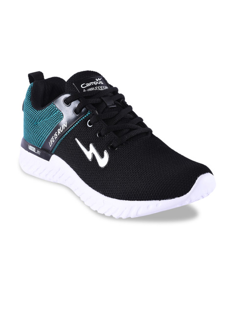 

Campus Men Black Running Shoes
