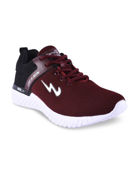 

Campus Men Maroon & Black Running Shoes