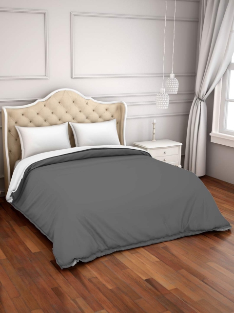 

SPACES Grey Hygro 150 GSM Double Bed Duvet Cover