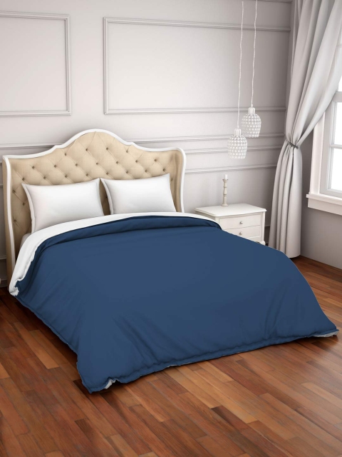 

SPACES Blue Hygro 150 GSM Double Bed Duvet Cover