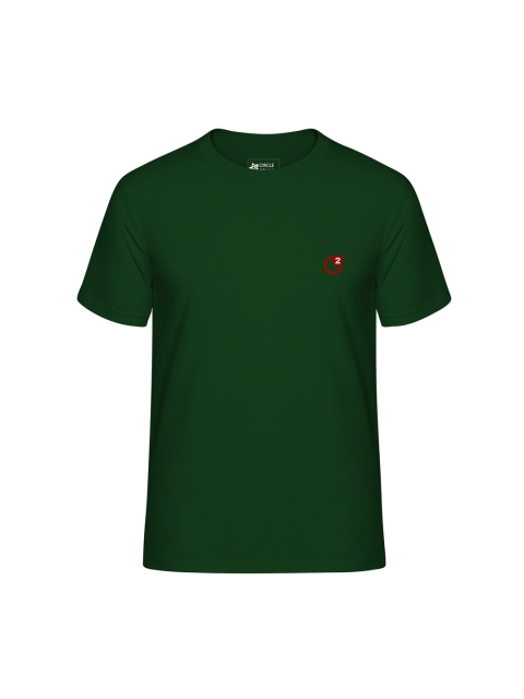

Circle Square Kids Green Solid Round Neck T-shirt