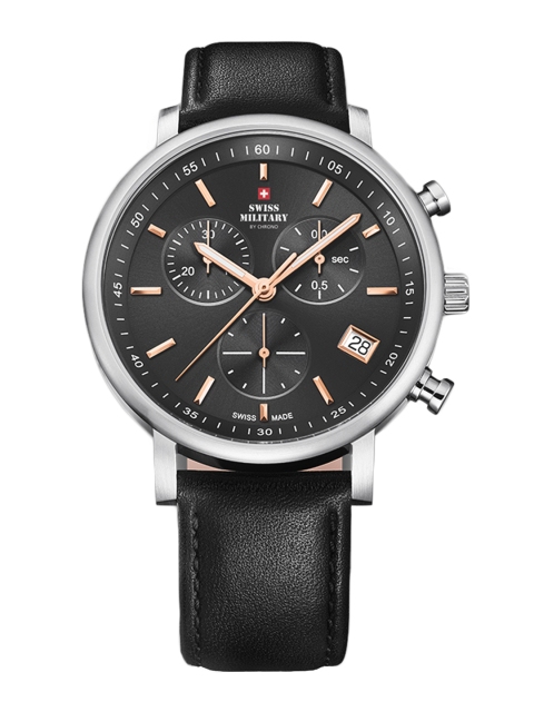 

Swiss Military by Chrono Men Black Analogue Watch SM34058.06