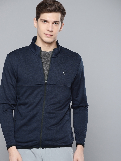 

HRX by Hrithik Roshan Men Navy Blue Running Rapid Dry Solid Sweatshirt