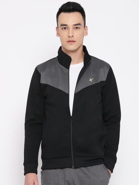 

HRX by Hrithik Roshan Men Black Solid Rapid Dry Training Sweatshirt