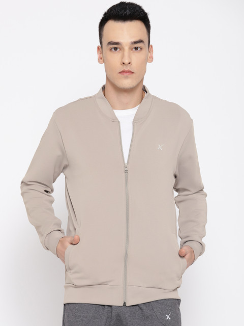 

HRX by Hrithik Roshan Men Beige Solid Rapid Dry Training Sweatshirt