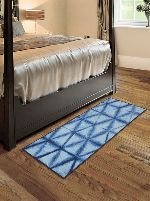 

RUGSMITH Blue Premium Shibori Pattern Runner