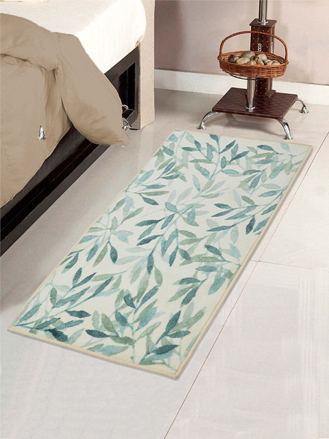 

RUGSMITH Green Premium Floral Pattern Runner