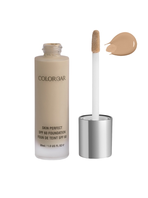 

Colorbar Skin Perfect Foundation with SPF 60 - Sassy Glow 012 30ml, Beige