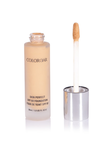 

Colorbar Skin Perfect Foundation with SPF 60 - Slick Glow 014 30ml, Beige
