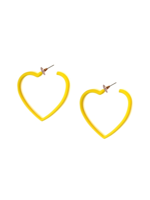 

Foxy Sperks Women Yellow Contemporary Drop Earrings