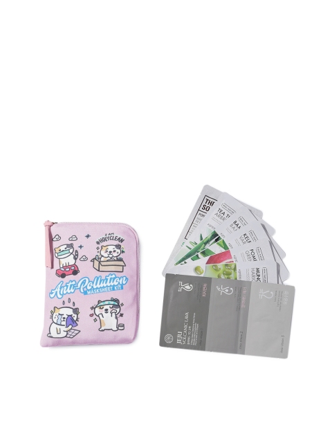 

The Face Shop Set of 7 Anti-Pollution Masksheet Combo 20gm each, White