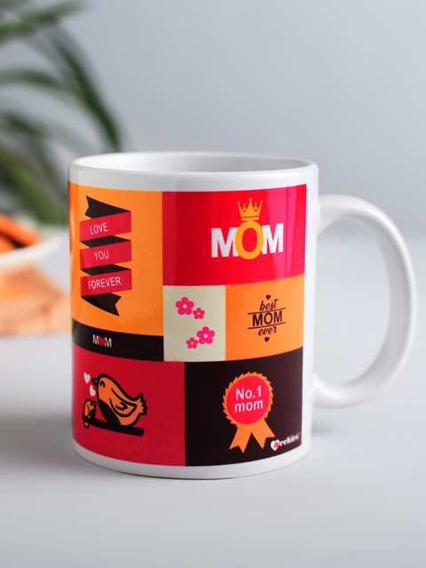 

Archies Red Printed Ceramic Coffee Mug
