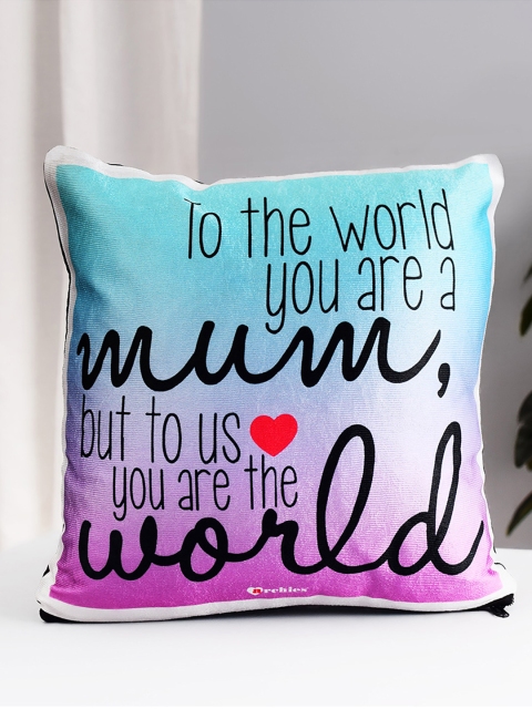 

Archies Multicoloured Printed Square Cushion, Multi