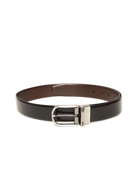 

Louis Philippe Men Black & Brown Solid Reversible Leather Belt