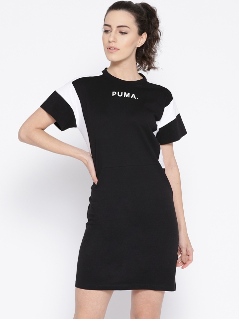 

Puma Women Black Chase T-shirt Dress