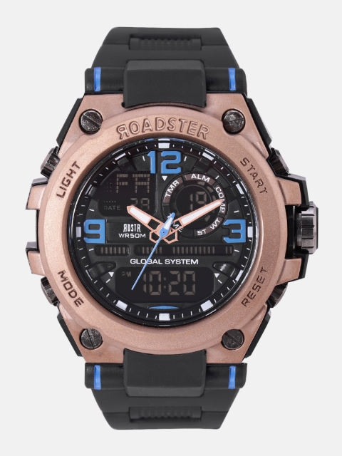 

Roadster Men Black Analogue and Digital Multi Function Watch MFB-PN-OS-AD1809