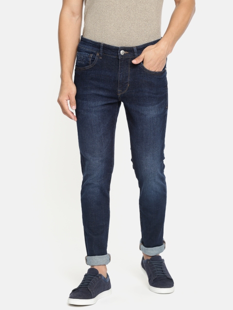 

U.S. Polo Assn. Denim Co. Men Blue Slim Fit Mid-Rise Clean Look Stretchable Jeans