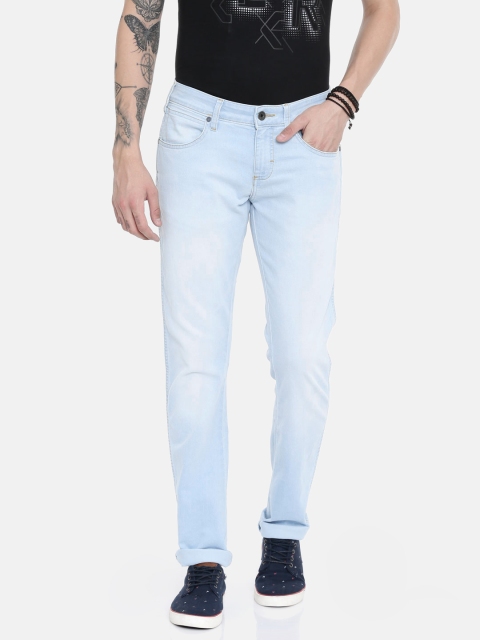 

Wrangler Men Blue Vegas Skinny Fit Low-Rise Clean Look Stretchable Jeans